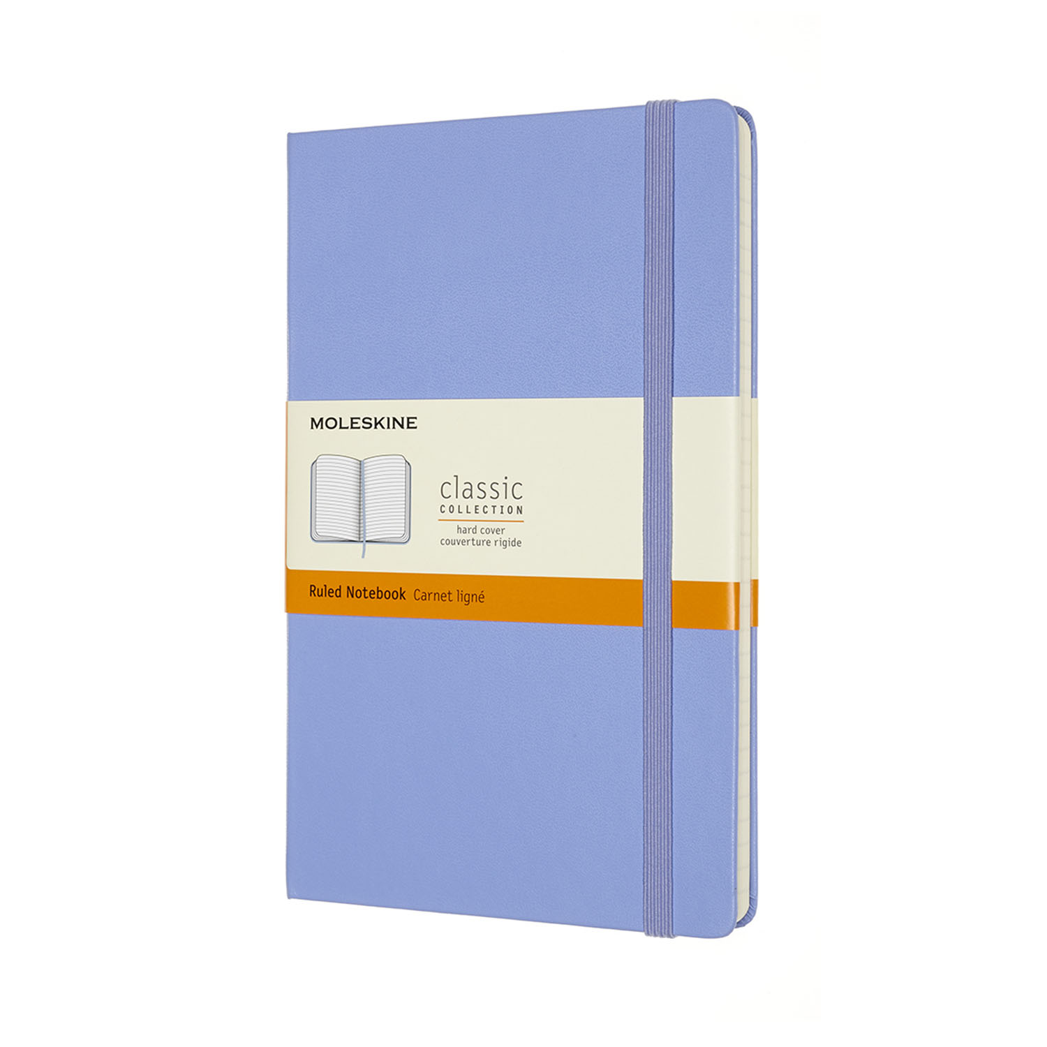 Moleskine Notebook Large Ruled Hard Hydrangea Blue